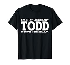 Todd personal name for sale  Delivered anywhere in USA 