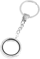 Silver crystal round for sale  Delivered anywhere in UK