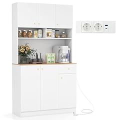 Costway credenza alta usato  Spedito ovunque in Italia 