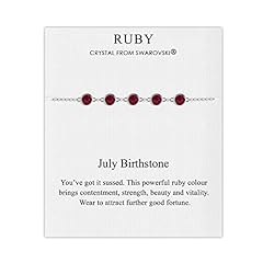 Philip Jones July Birthstone Bracelet Created with for sale  Delivered anywhere in UK