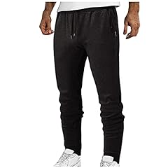 Used, CHUXI 2021 Mens Solid Color Thin Cotton Sweatpants for sale  Delivered anywhere in UK