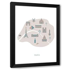 Artdirect paris map for sale  Delivered anywhere in USA 