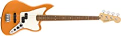 Fender Player Jaguar Bass, Pau Ferro, Capri Orange, used for sale  Delivered anywhere in Canada