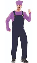 Eurocarnavales plumber waluigi for sale  Delivered anywhere in UK