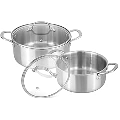 Stainless steel casserole for sale  Delivered anywhere in UK