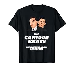 Cartoon krays shirt for sale  Delivered anywhere in UK