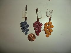 Miniature glass grape for sale  Delivered anywhere in USA 