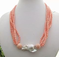 Collana corallo rosa usato  Spedito ovunque in Italia 