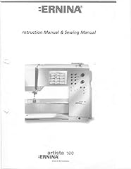 Bernina Artista 180 Embroidery Machine Owners Instruction for sale  Delivered anywhere in USA 