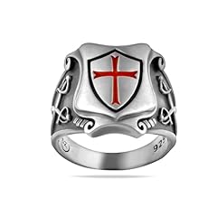 Knights templar ring for sale  Delivered anywhere in UK