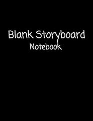 Blank storyboard notebook for sale  Delivered anywhere in UK