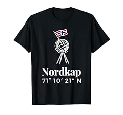 Nordkap koordinaten shirt gebraucht kaufen  Wird an jeden Ort in Deutschland