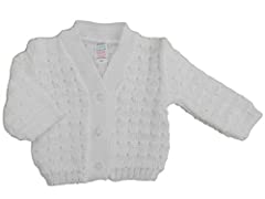hand knitted baby cardigans born for sale  Delivered anywhere in Ireland