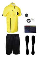 New! 2018 Pro Soccer Referee Package (7 Piece) (Yellow, for sale  Delivered anywhere in USA 