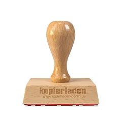Holzstempel 40mm wunschtext gebraucht kaufen  Wird an jeden Ort in Deutschland