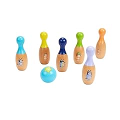 Bluey wooden bowling for sale  Delivered anywhere in USA 