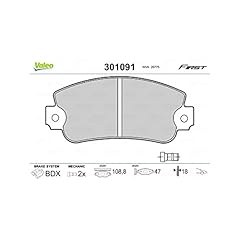 Valeo 301091 pastiglie usato  Spedito ovunque in Italia 