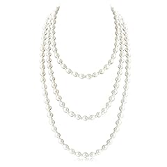 Long pearl necklace for sale  Delivered anywhere in USA 