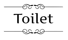 Tldshop adesivo toilette usato  Spedito ovunque in Italia 