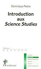 Introduction science studies d'occasion  Livré partout en France