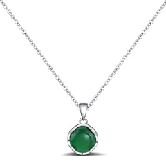 Green pendant necklaces for sale  Delivered anywhere in USA 