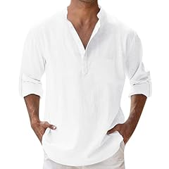 Camicia lino uomo usato  Spedito ovunque in Italia 