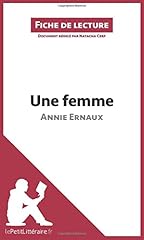 Femme annie ernaux d'occasion  Livré partout en France