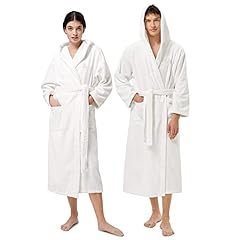 Unisex hooded bathrobe for sale  Delivered anywhere in UK