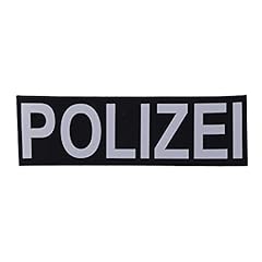 Rückenschild polizei schwarz gebraucht kaufen  Wird an jeden Ort in Deutschland