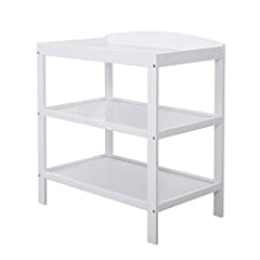 Ickle Bubba Coleby Open Baby Changer Table, White for sale  Delivered anywhere in UK