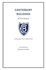 Canterbury bulldogs scores for sale  Delivered anywhere in UK