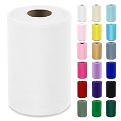 White tulle fabric for sale  Delivered anywhere in USA 
