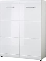 Germania Shoe Cabinet, 89 x 120 x 37 cm, White for sale  Delivered anywhere in UK