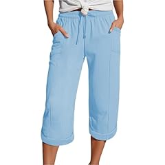Women trousers cropped for sale  Delivered anywhere in UK
