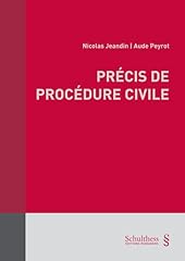 Précis procédure civile d'occasion  Livré partout en Belgiqu