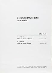 Dtu 40.23 couvertures d'occasion  Livré partout en France