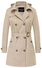 Creatmo women trench for sale  Delivered anywhere in UK