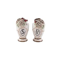 Fitz and Floyd 5245206 Forest Frost Salt and Pepper for sale  Delivered anywhere in USA 
