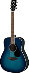 Yamaha FG820 Acoustic Guitar, Sunset Blue, used for sale  Delivered anywhere in Canada