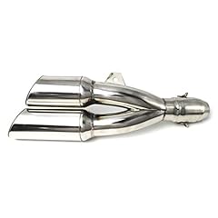 Exhaust muffler twin for sale  Delivered anywhere in UK