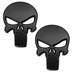 2pcs skull sticker for sale  Delivered anywhere in USA 