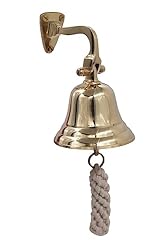 Solid brass bell for sale  Delivered anywhere in USA 