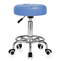 Rolling stool leather for sale  Delivered anywhere in USA 