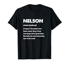 Nelson name shirt for sale  Delivered anywhere in USA 