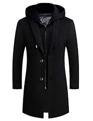 Icker mens trench for sale  Delivered anywhere in USA 