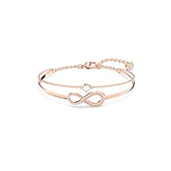 Swarovski infinity bangle for sale  Delivered anywhere in Ireland