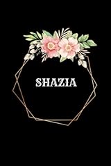 Personalized notebook shazia for sale  Delivered anywhere in UK