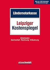 Leipziger kostenspiegel notark gebraucht kaufen  Wird an jeden Ort in Deutschland