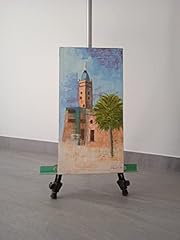 Campanile quadro tela usato  Spedito ovunque in Italia 
