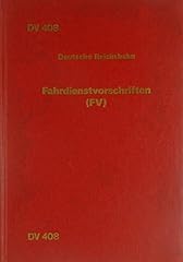 Fahrdienstvorschriften 408 . gebraucht kaufen  Wird an jeden Ort in Deutschland